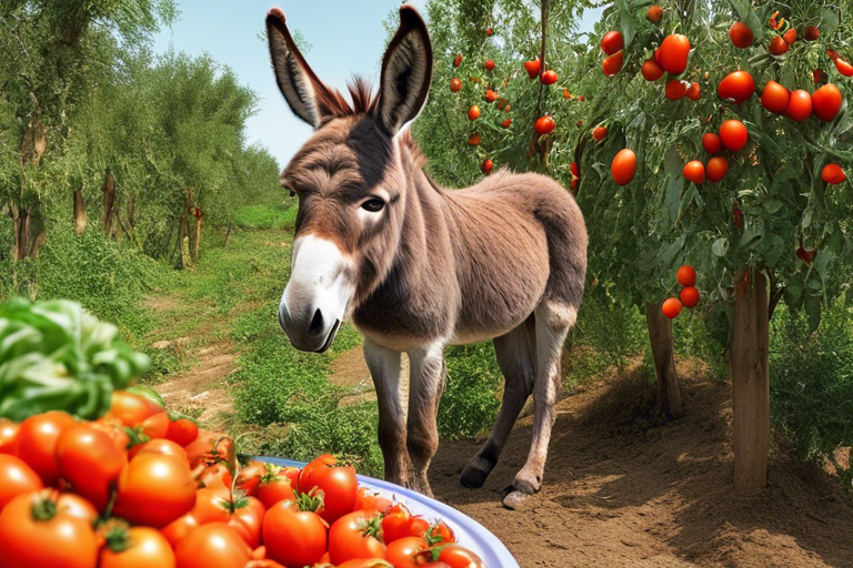 Can Donkeys Eat Tomatoes